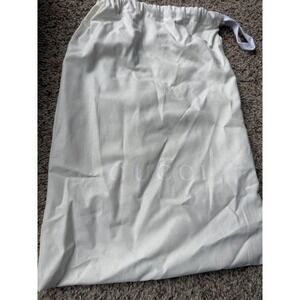 Gucci ivory Canvas Drawstring Dust Bag Storage‎ 12 x 17"